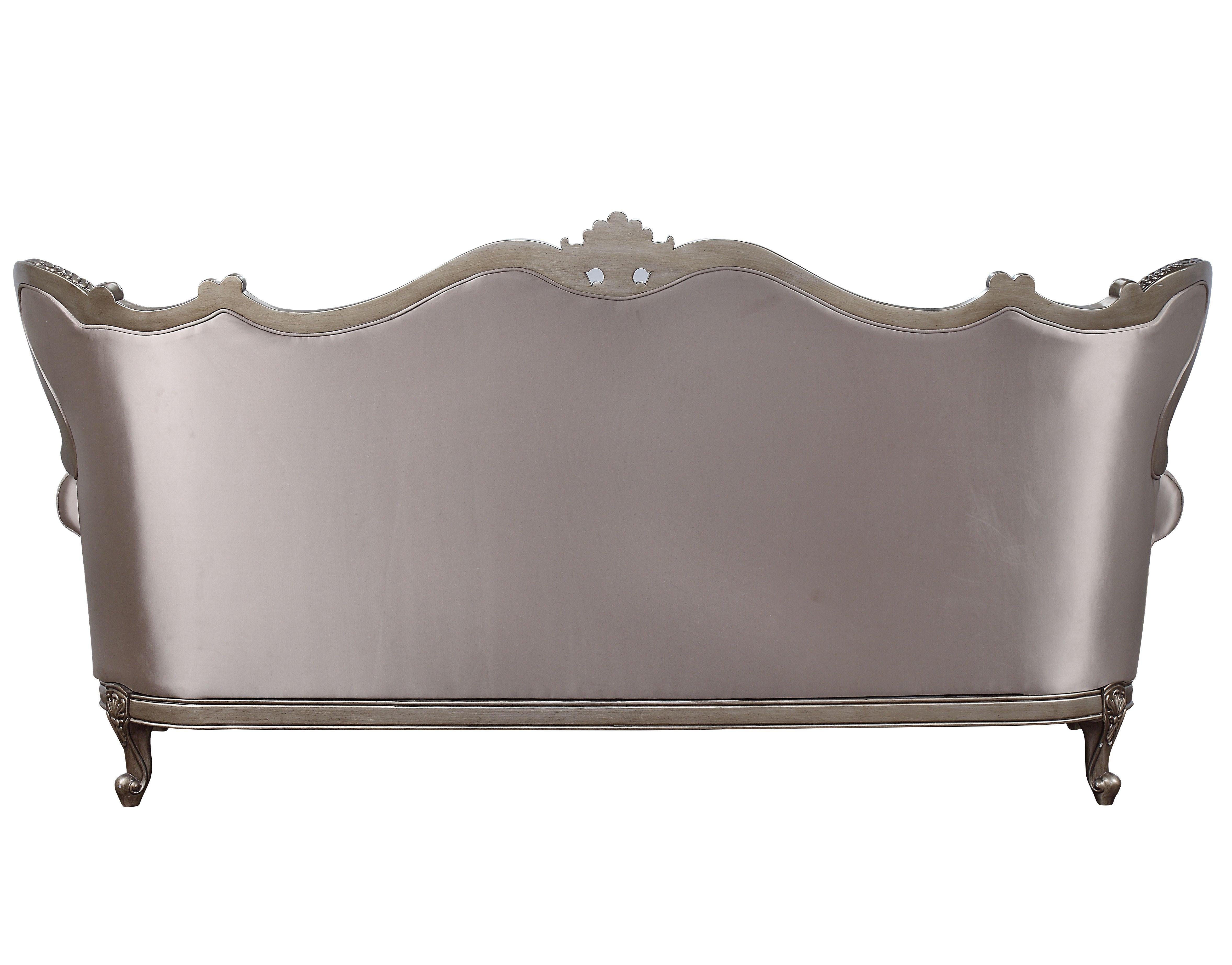 Jayceon - Sofa - Fabric & Champagne - M & M Furniture (Oaklawn, IL)