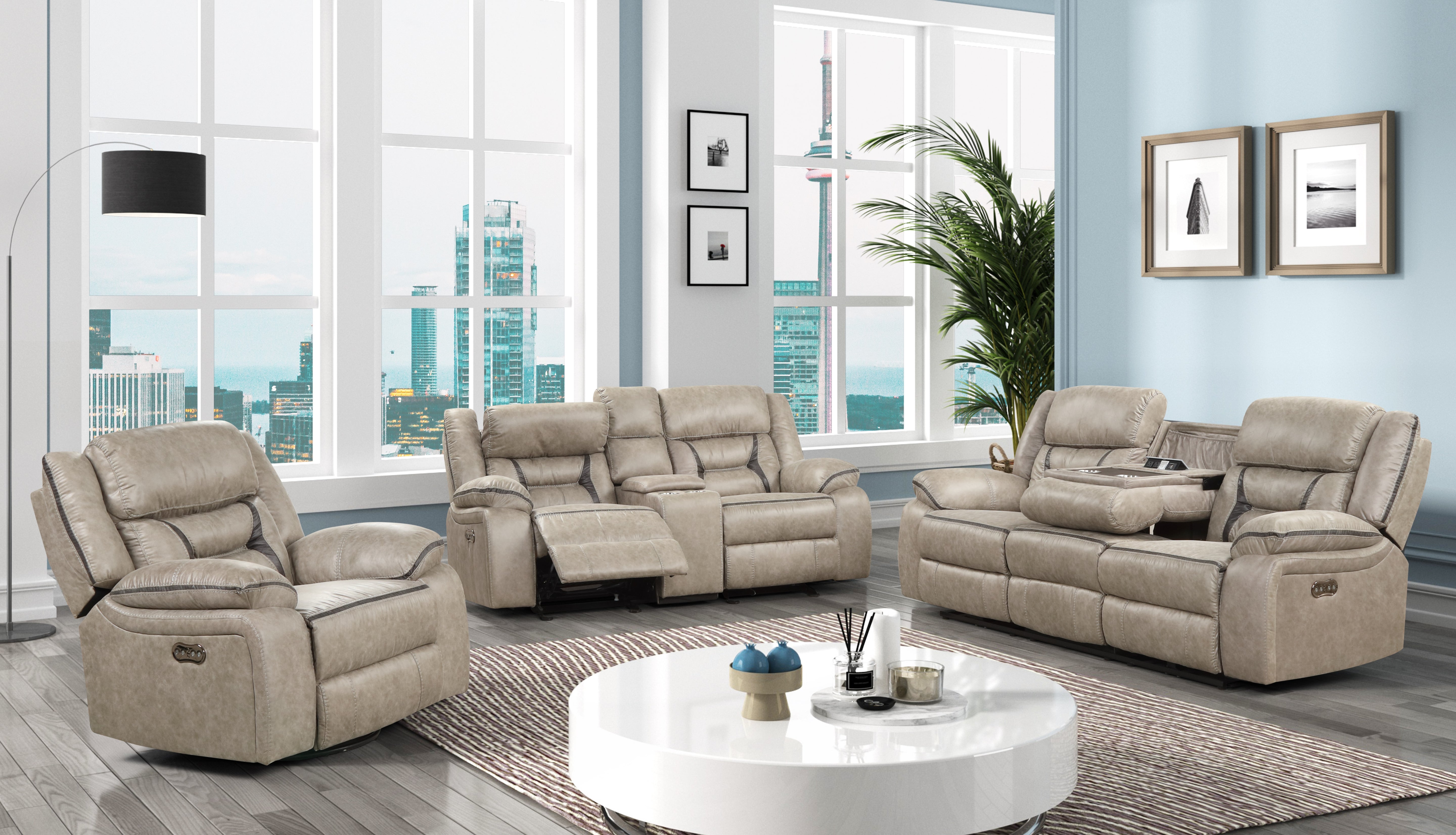 RECLINING LOVESEAT - U140L image