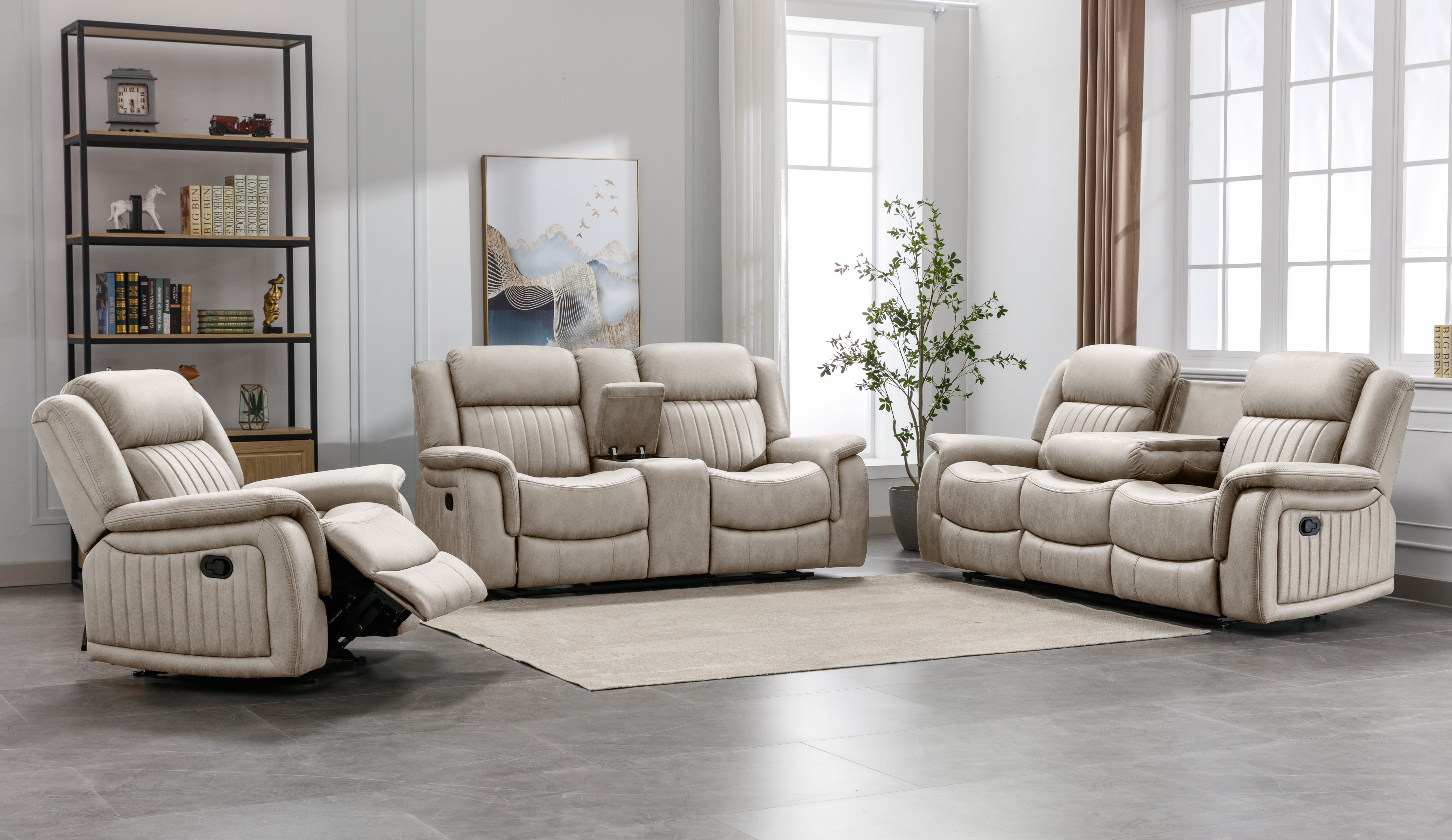 RECLINING LOVESEAT - U146L image